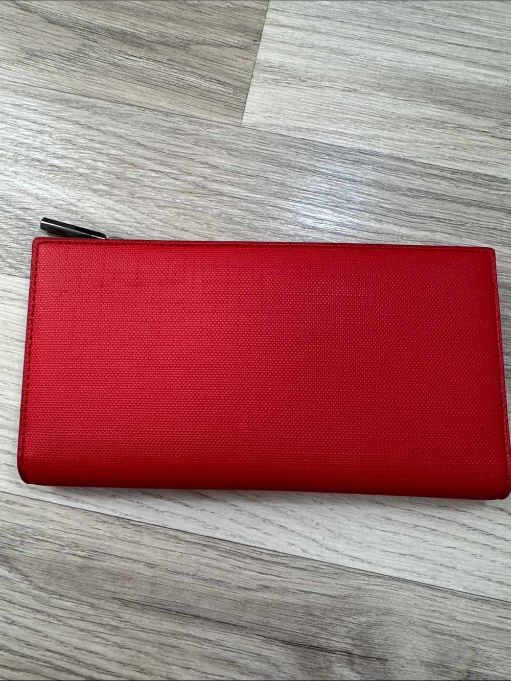 Dagne Dover Red Slim Snap Wallet